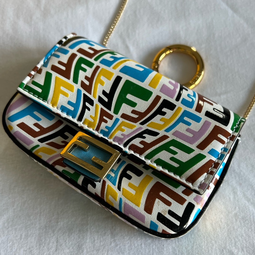 AUTHENTIC Fendi Multicolor Baugette